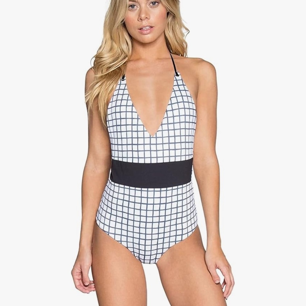 Tavik Women's Carmel One-Piece Grid Medium